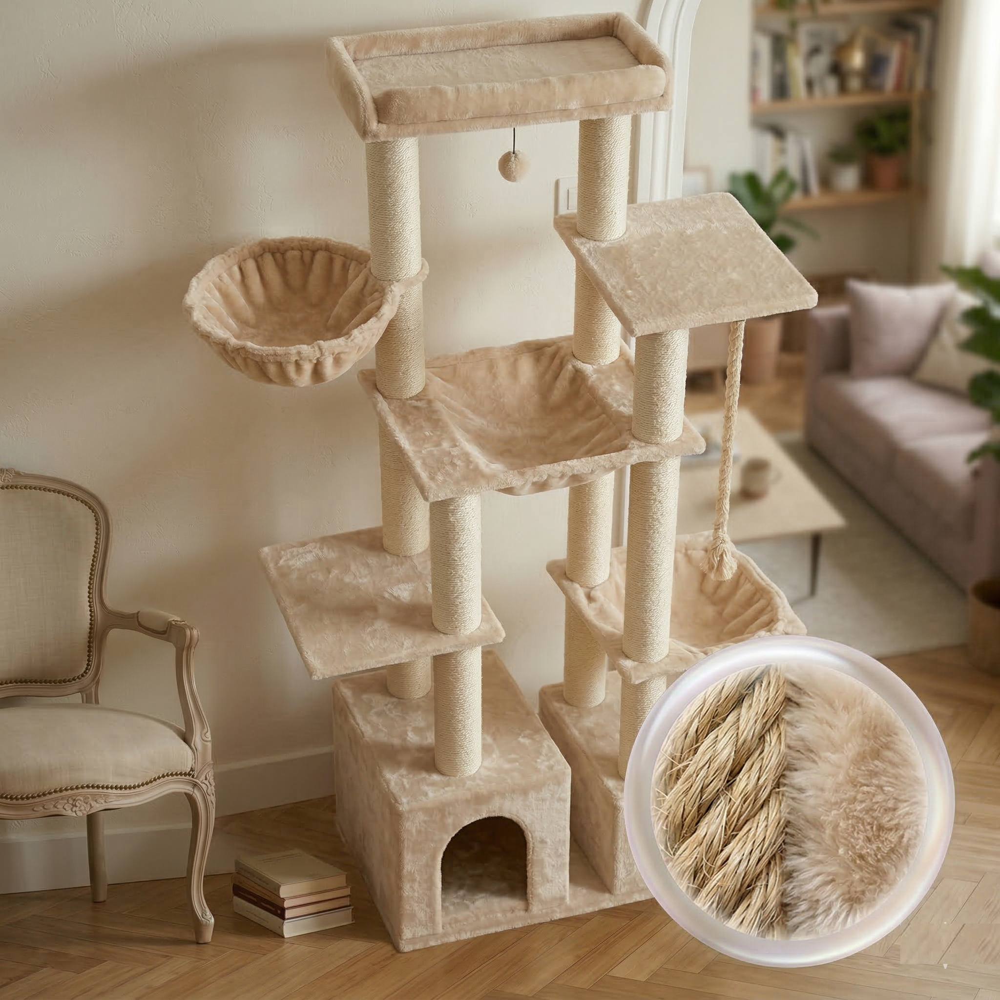 Arbre à chat Zenitha 170CM