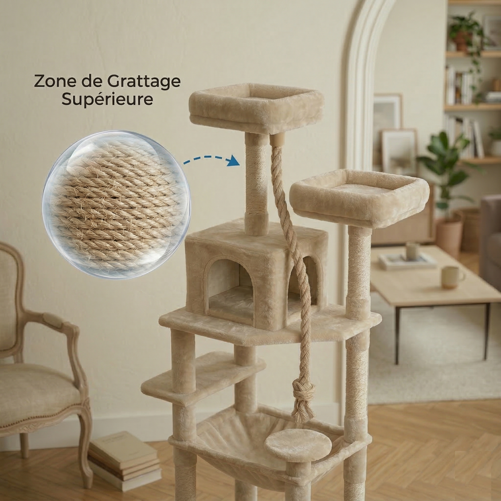 Arbre à chat Sakura 184CM