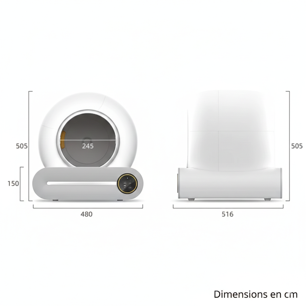 Bac À Litière Automatique